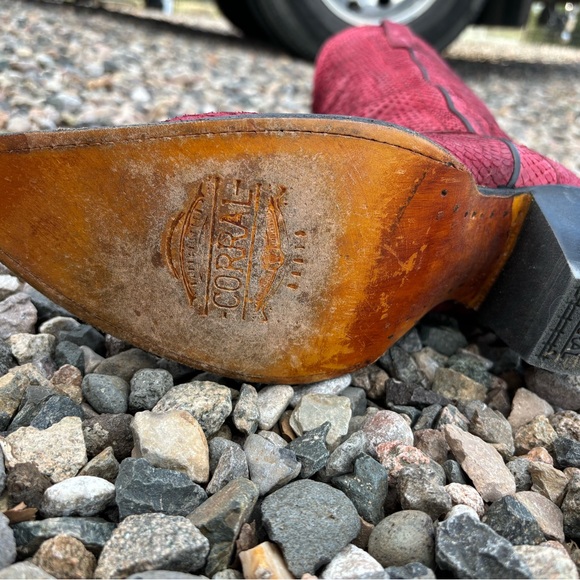 Corral red python boots - Picture 2 of 6